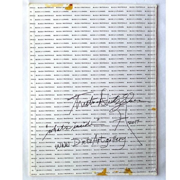 Whats Inside Original Art Mixed Media Artwork Acrylic Oil Painting 18x24in - Picture 7 of 7